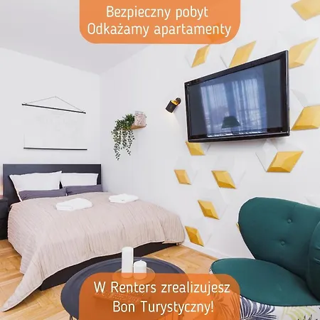 Studio Apartment Daszynskiego Cracow By Noclegi Renters Cracovia Exterior foto